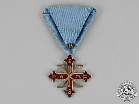 Constantinian Order of St. George, Knight II Class (1845-) Reverse