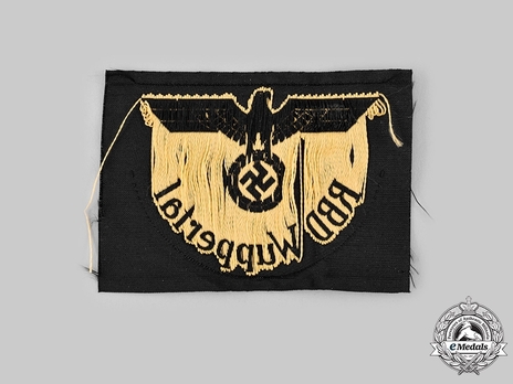 Reichsbahn Sleeve Eagle (Reichsbahndirektion version) Reverse