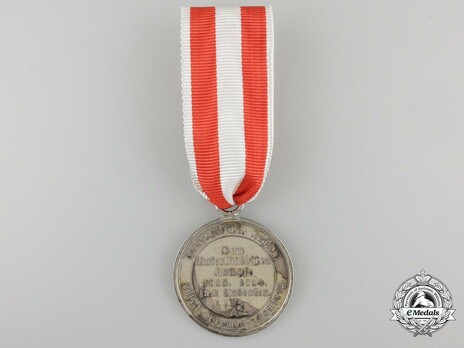 Hanseatic League Napoleonic Wars Military Medal in Silver Obverse