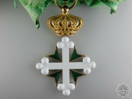 Order of St. Maurice and St. Lazarus, Grand Cross (in silver-gilt) Obverse