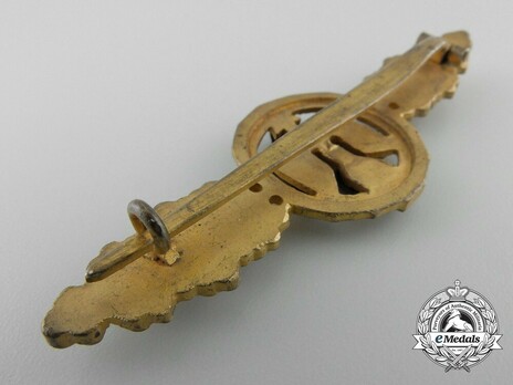 Short-Range Day Fighter Clasp, in Gold Reverse