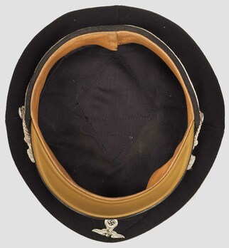 Allgemeine SS Officer's Visor Cap (1st pattern) Interior