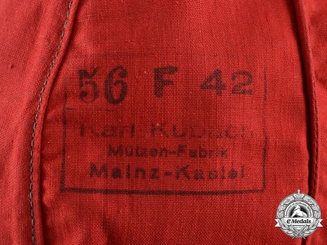 Afrikakorps Heer Smoke & Chemical Field Cap M35 Stamp Detail