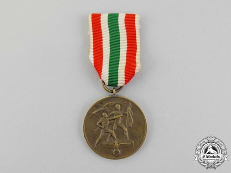 Commemorative Medal for the Return of Memel (Memel Medal), by W. Deumer Obverse