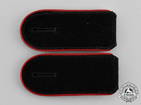 Waffen-SS Artillery Enlisted Ranks Shoulder Boards Obverse