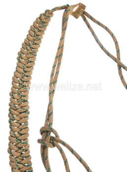 Forestry Army Service Dress Aiguillette (Higher Ranks version)