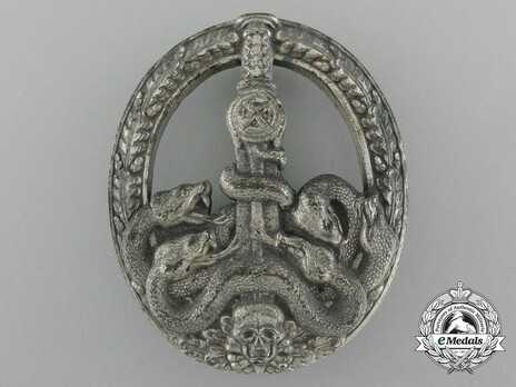 Anti-Partisan Badge, in Silver (by Steinhauer & Lück) Obverse