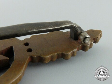 Transport & Glider Clasp, in Bronze Detail