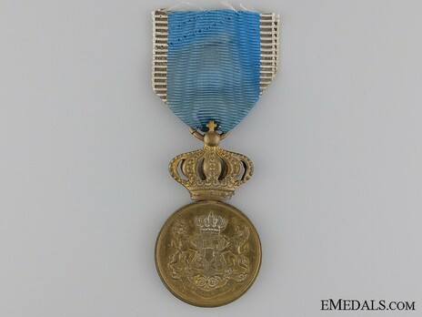 Faithful Service Medal, Type I, I Class Obverse