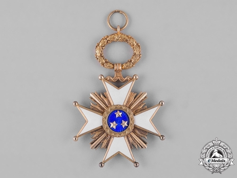 Order of the Three Stars, I Class Obverse