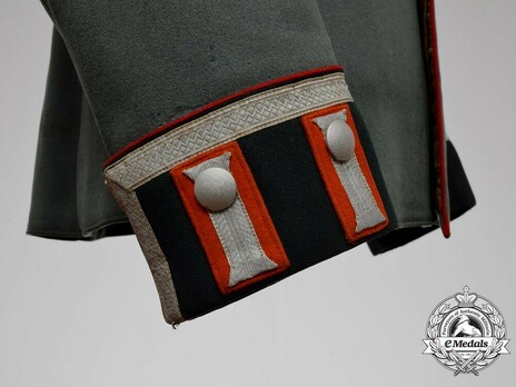 German Army Artillery & Ordnance NCO/EM Ranks Cuff Patches