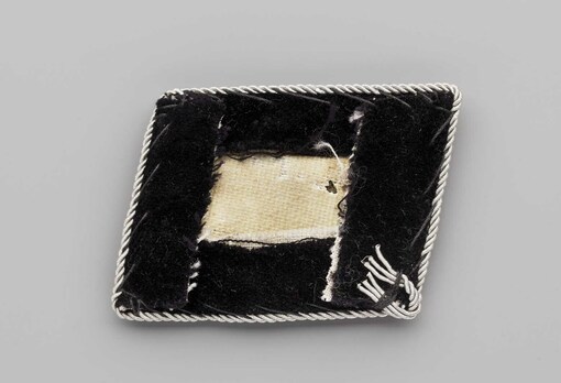 Allgemeine SS Post-1942 Oberstgruppenführer Collar Tabs Reverse