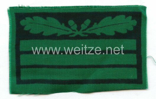 Waffen-SS Hauptsturmführer Sleeve Rank Insignia Reverse