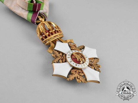 Order of Civil Merit, Type I, IV Class Reverse