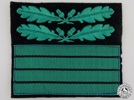 Waffen-SS Oberführer Sleeve Rank Insignia Obverse