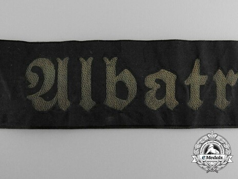 Kriegsmarine Torpedoboot Albatros Cap Tally Ribbon Detail