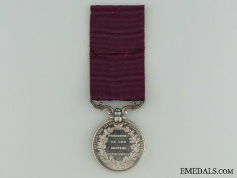 II Class Medal (1854-1901) Reverse