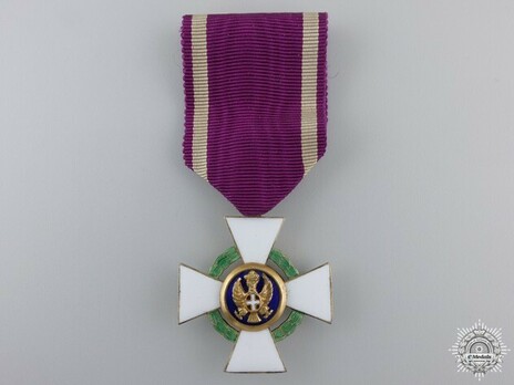 Order of the Roman Eagle, Knight's Cross (with wreath) Obverse