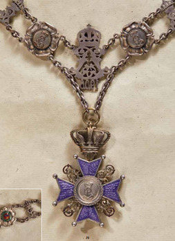 Leopold Order, Type III, Silver Collar Reverse