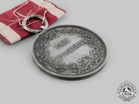 Military Merit Medal in Silver Reverse