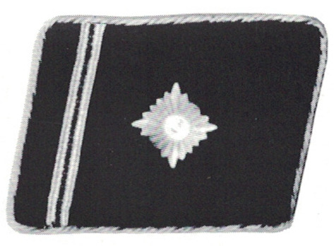 Allgemeine SS Scharführer Collar Tabs (pre-1934 version) Obverse