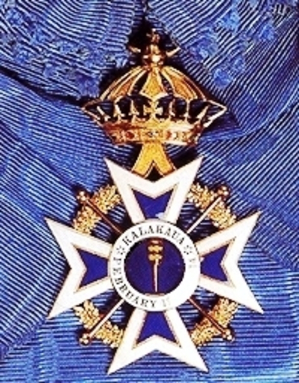 Kalakaua knightsgrandcrosssashbadge