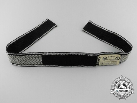 SS Deutschland Officer Cuff Title (flatwire form 1 version) Reverse