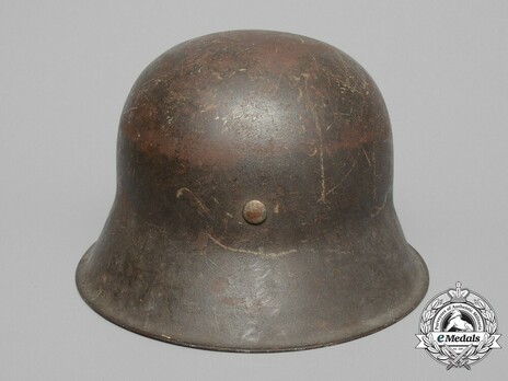 German Army Steel Helmet M42 (Single Decal version) Back