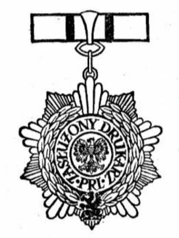 Meritorious Printer of the Polish People's Republic Obverse