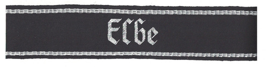 SS-TV Elbe Guard Unit Cuff Title Obverse