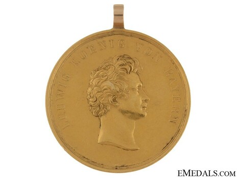 Ludwig Order, Honour Medal Obverse