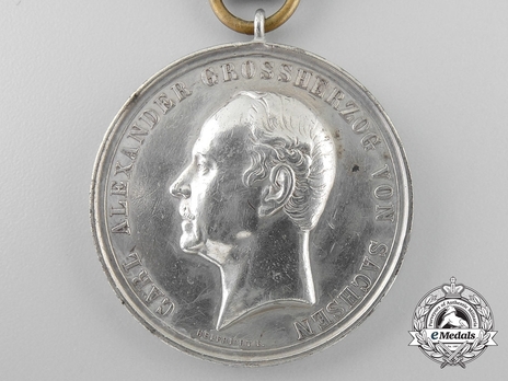 General Honour Decoration, Military Division, Silver Medal  (for merit) Obverse