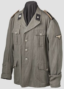 SS-TV Field-Grey NCO/EM Tunic M37 Obverse