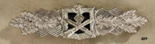 Close Combat Clasp, in Silver, by A.G.M.u.K. Obverse