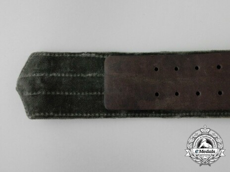 German Army Band Leader's Dress Belt Reverse