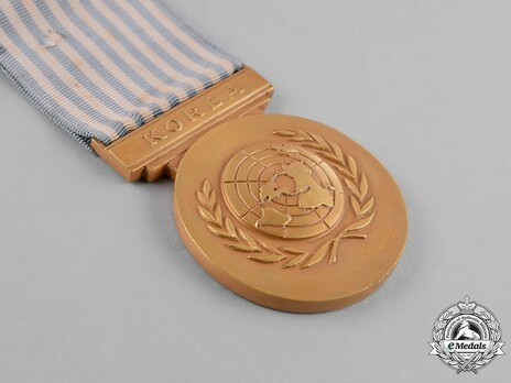 United Nations Service Medal for Korea Reverse