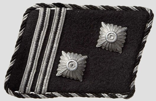 Waffen-SS Sturmscharführer Collar Tabs Obverse