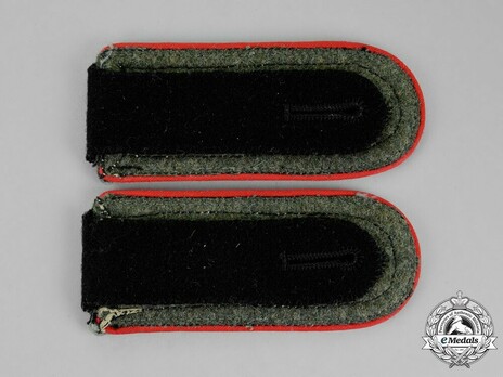 Waffen-SS Artillery Scharführer Shoulder Boards Reverse