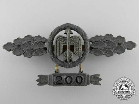 Short-Range Day Fighter Clasp, in Gold (with "200" pendant) Obverse