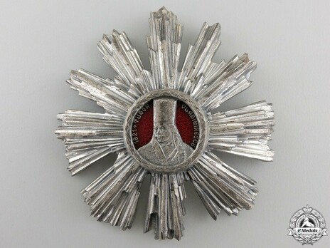 Order of Tudor Vladimirescu, IV Class Breast Star Obverse