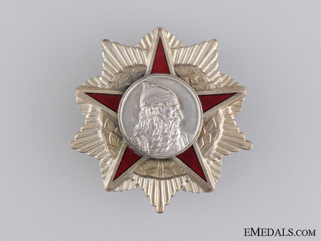 Order of Skanderbeg, II Class (pinback) Obverse