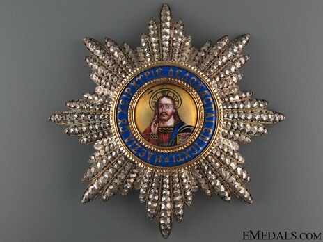 Order of the Redeemer, Type II, Grand Cross Breast Star Obverse