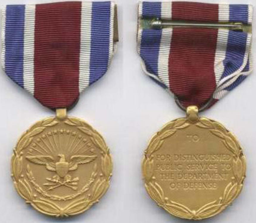 Dod distinguished public service award