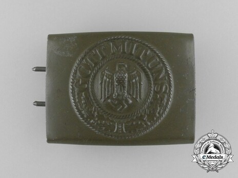 Afrikakorps Heer NCO/EM Belt Buckle Obverse