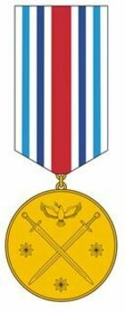 Medal for Humanitarian Missions and Peacekeeping Obverse