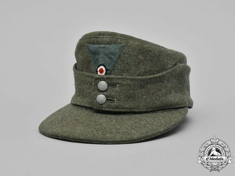 German Army NCO/EM's Visored Field Cap M43 Profile