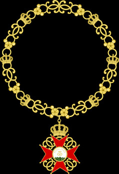 House Order of Fidelity, Gold Collar Obverse