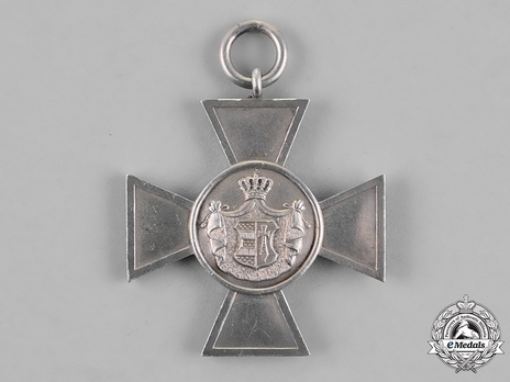 House Order of Duke Peter Friedrich Ludwig, Civil Division, II Class Honour Cross Reverse