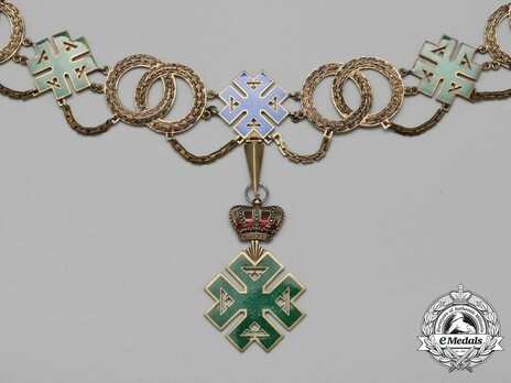 Order of Ferdinand I, Collar Obverse