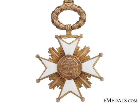 Order of the Three Stars, II Class Reverse